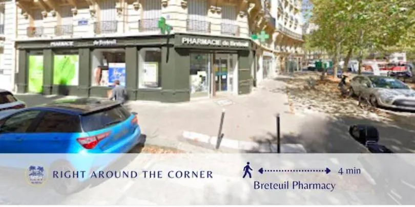 Apartmán Le Breteuil Calme & Lumineux Invalides Paříž